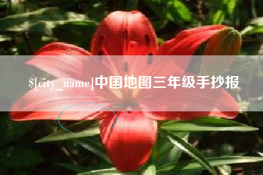 永康中国地图三年级手抄报
