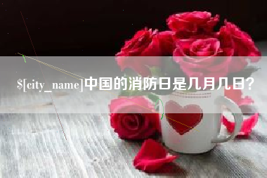 永康中国的消防日是几月几日？
