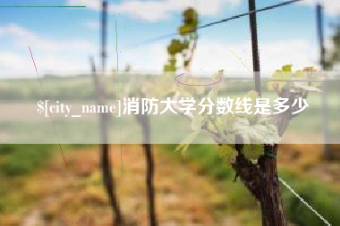 永康消防大学分数线是多少