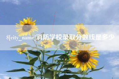 永康消防学校录取分数线是多少