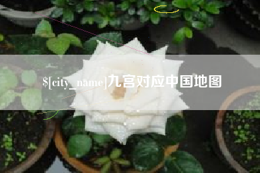 永康九宫对应中国地图