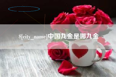 永康中国九金是哪九金