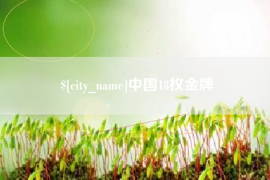 永康中国18枚金牌