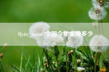 永康中国今年金牌多少