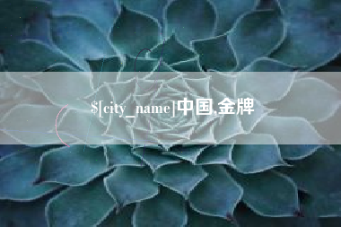 永康中国,金牌