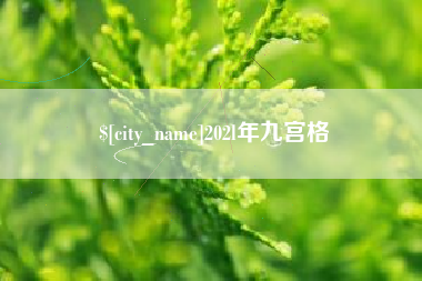 永康202l年九宫格