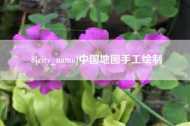 永康中国地图手工绘制