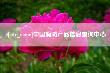 永康中国消防产品信息查询中心