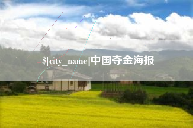 永康中国夺金海报