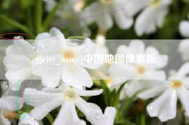永康中国地图像素版