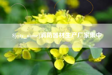永康消防器材生产厂家集中