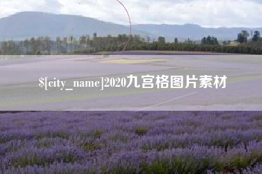 永康2020九宫格图片素材