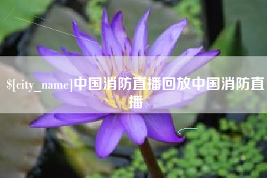 永康中国消防直播回放中国消防直播